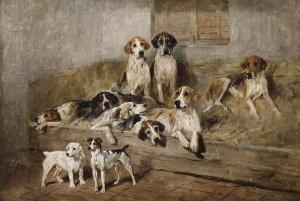 EMMS John 1843-1912,Hounds and Terriers in a Stable,1995,Christie's GB 2019-01-16