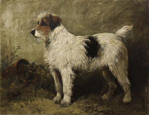 EMMS John 1843-1912,Terrier in a Garden,Christie's GB 2019-01-16