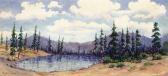 EMREE Berla 1899-1948,Pine Tree Landscape,Heritage US 2009-01-24