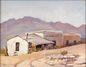 EMREE Berla 1899-1948,Untitled Adobe and Shack,Heritage US 2007-12-01