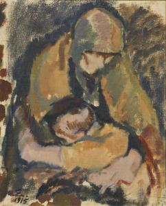 ENCKELL Magnus 1870-1925,UNTITLED,1915,Hagelstam FI 2014-12-09