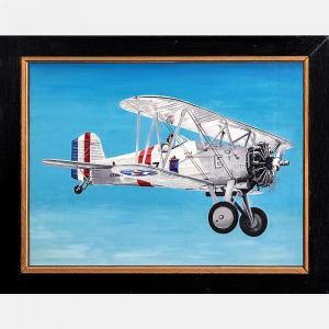 ENCKLER Albert J 1921-2014,Mid-1930's Biplane,Gray's Auctioneers US 2015-12-09