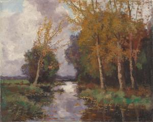 ENDE am Hans 1864-1918,Landschaft im Herbst,Villa Grisebach DE 2022-12-02