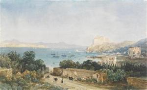 ENDER Thomas 1793-1875,Ansicht vonGibraltar,Palais Dorotheum AT 2010-11-04