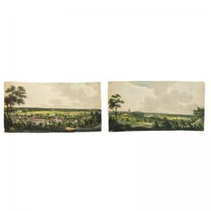 ENDLER Friedrich G 1763-1830,a double-sided drawing: views of polnisch netke,Sotheby's GB 2002-07-10