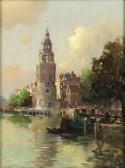 ENDLICH H 1887-1962,A view of Montalbans, Amsterdam,Bellmans Fine Art Auctioneers GB 2018-06-27