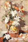 ENEA Nicolae 1897-1960,Jug with Flowers,Artmark RO 2018-03-27