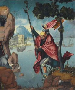 ENGEBRECHTSZ Cornelis 1468-1533,Saint Christopher,Christie's GB 2017-04-27