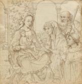 ENGEBRECHTSZ Cornelis 1468-1533,The Mystical Marriage of Saint Catherine,Galerie Koller 2016-03-22