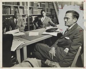 ENGEL Morris,Paul Robeson and Aubrey Williams (publisher of The,1946,Swann Galleries 2019-04-18
