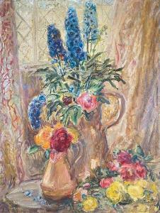ENGELBACH Florence Neumengen,Bouquets fleuris,Saint Germain en Laye encheres-F. Laurent 2023-07-22