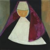 ENGELBRECHT Helge 1919-1991,Portrait of a nun,1956,Bruun Rasmussen DK 2011-06-27