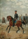 ENGELS Walter 1891,A German Officer on horseback,Bonhams GB 2005-05-10
