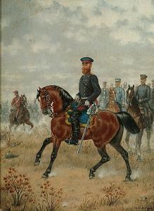 ENGELS Walter 1891,A German Officer on horseback,Bonhams GB 2005-02-08
