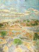 ENGELSBERG Leon 1908-1999,Jerusalem Landscape,Tiroche IL 2011-06-25