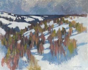 ENGER Erling 1899-1990,Winter landscape,1967,Bruun Rasmussen DK 2021-11-16