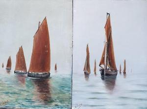 ENGLAND W.G,Sailing ships,The Cotswold Auction Company GB 2019-11-05