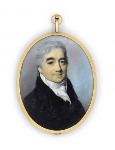 ENGLEHEART George 1752-1829,A gentleman, in dark brown coat,1750,Christie's GB 2017-05-17