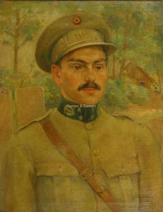 ENGLISH Joe,Portrait de soldat pendant la Première Guerre mond,1917,Campo & Campo 2019-10-23