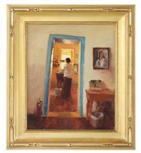 ENGLISH Kim 1957,"Interior: View into Kitchen",New Orleans Auction US 2022-07-30