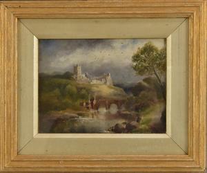 ENGLISH SCHOOL,Chepstow Castle,19th century,Bamfords Auctioneers and Valuers GB 2018-04-25