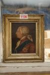 ENGLISH SCHOOL,head and shoulders profile portrait of George III,1798,Stride and Son GB 2022-09-02