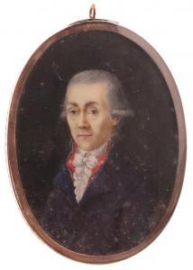 ENGLISH SCHOOL,Portrait miniature of a gentleman,Woolley & Wallis GB 2019-03-06