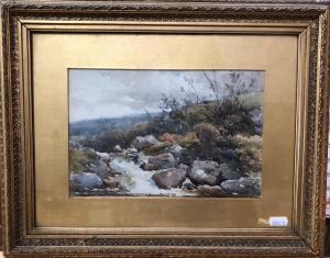 ENGLISH SCHOOL,River tumbling over boulders,Andrew Smith and Son GB 2018-12-11