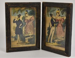 ENGLISH SCHOOL,The Husband and The Lover,19th century,Bamfords Auctioneers and Valuers GB 2018-12-05