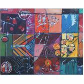 ENGRON Mae Alice 1933-2007,abstract,Ripley Auctions US 2025-08-20