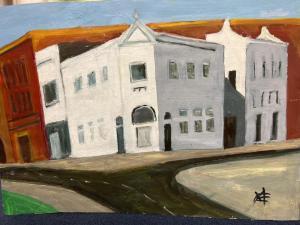 ENGRON Mae 1942,cityscape,Ripley Auctions US 2023-07-01