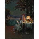 ENJOLRAS Delphin 1857-1945,Summer Evening On The Riviera,Sotheby's GB 2006-06-21