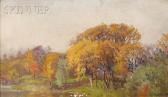 ENNEKING Joseph Eliot 1881-1942,Autumn Trees,Skinner US 2009-09-11