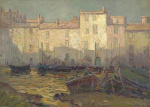 ENNESS Augustus William 1876-1948,Martigues, France,Strauss Co. ZA 2023-05-08