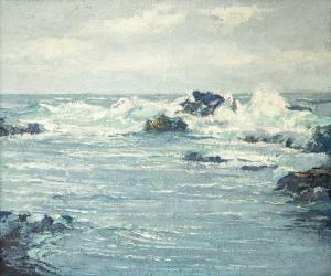 ENNESS Augustus William 1876-1948,Untitled seascape,David Lay GB 2024-04-11