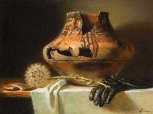 ENNIS Cary 1951,17th Century Zia Glaze-Ware Jar,Altermann Gallery US 2020-09-17