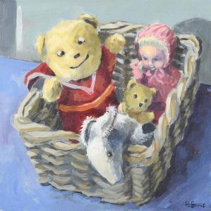ENNIS Harriet,OLD TOYS IN A BASKET,Ross's Auctioneers and values IE 2022-06-15