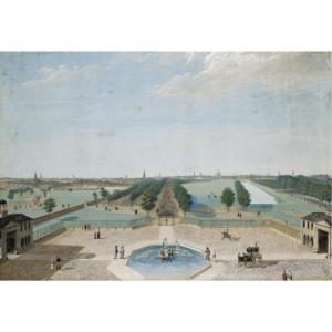ENSLEN Karl Georg 1792-1866,VIEW OF ST. JAMES PARK FROM BUCKINGHAM HOUSE,Sotheby's GB 2007-06-06