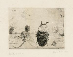 ENSOR James 1860-1949,Insectes singuliers (Strange Insects),1888,Christie's GB 2018-09-20
