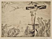ENSOR James 1860-1949,Le Christ tourmenté par les demons,1895,Swann Galleries US 2007-03-06