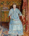 ENSOR James 1860-1949,The Lady in Blue (Portrait of Mrs Duhot),1906,De Vuyst BE 2023-05-20