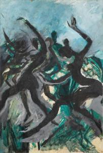 ENWONWU Ben 1921-1994,Africa Dances,1978,Sotheby's GB 2024-03-21