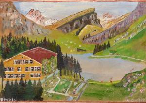 ENZLER Albert 1882-1974,Seealpsee,Beurret Bailly Widmer Auctions CH 2023-11-03