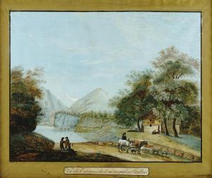 EPPELEIN Johannes,Vue des Environs du Lac des quatres Cantons,1812,Zeller DE 2015-06-26