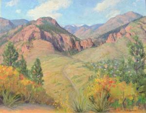 EPPERLY Richard RUH 1891-1973,Entrance to No. Cheyenne Canyon,Burchard US 2020-06-14