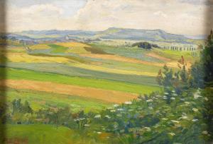 EPPLE Alfons 1899-1948,Weite Landschaft,Wendl DE 2018-10-25