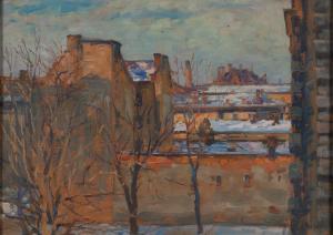 ERB Erno 1878-1943,Roofs of Lviv,1924,Desa Unicum PL 2024-04-16