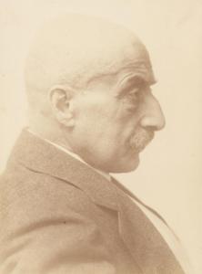 ERFURTH Hugo 1874-1948,Max Liebermann in Profile,1918,Villa Grisebach DE 2022-12-04