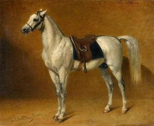 ERHARDT Georg Friedrich 1825-1881,Horses,Van Ham DE 2015-05-15