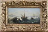 ERICH L 1800-1800,Beladene Boote beim Anlanden an der Küste,Eva Aldag DE 2013-05-25
